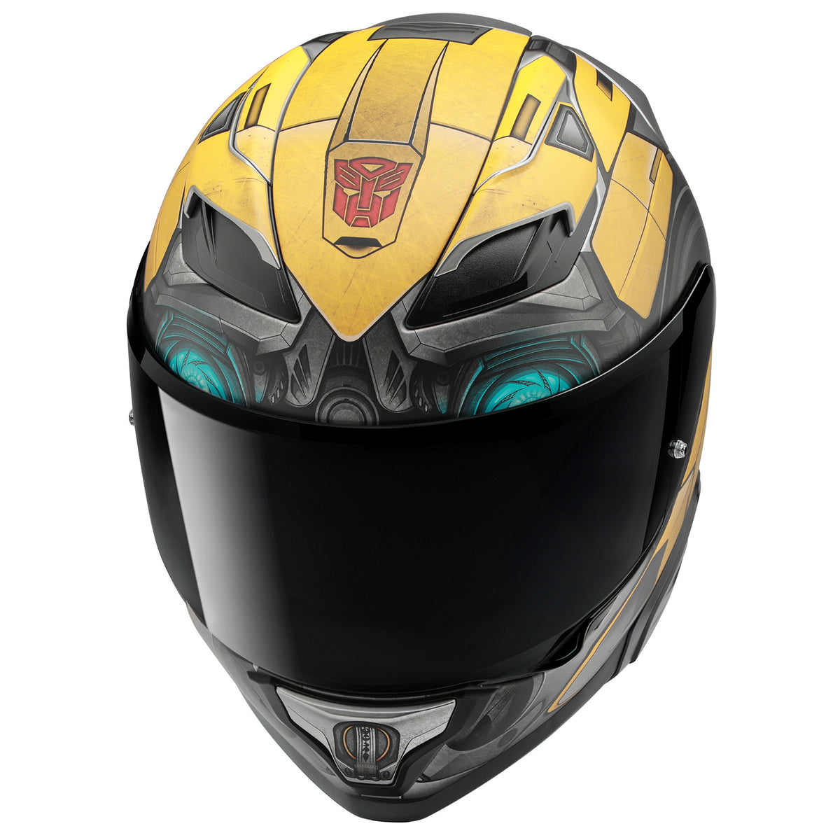 HJC F71 Bumblebee Full Face Motorcycle Helmet