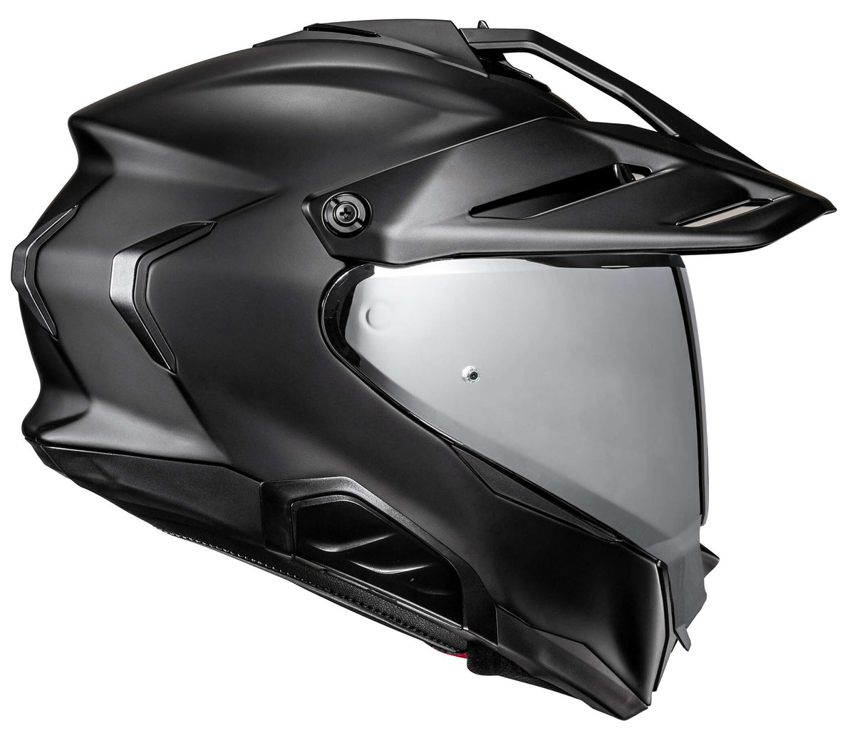 HJC RPHA 60 Solid Dual Sport Adventure Motorcycle Helmet - Shield Up Open View