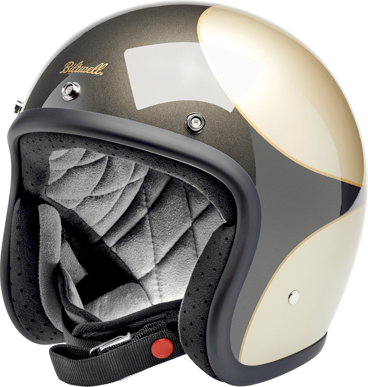 Biltwell Bonanza Scallop Open Face Motorcycle Helmet