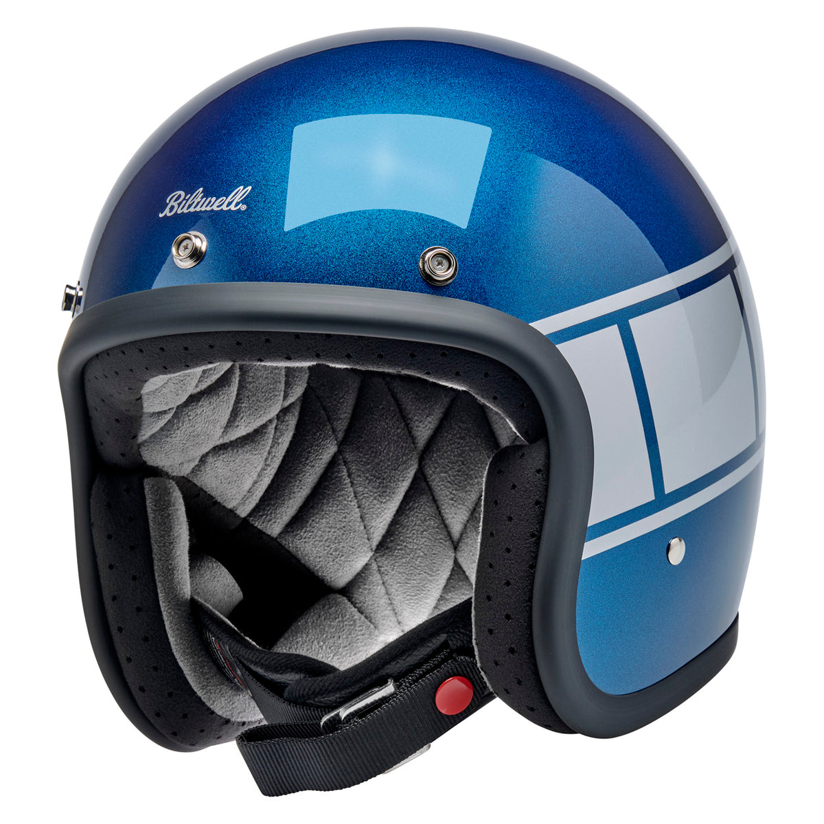 Biltwell Bonanza Holeshot Open Face Motorcycle Helmet