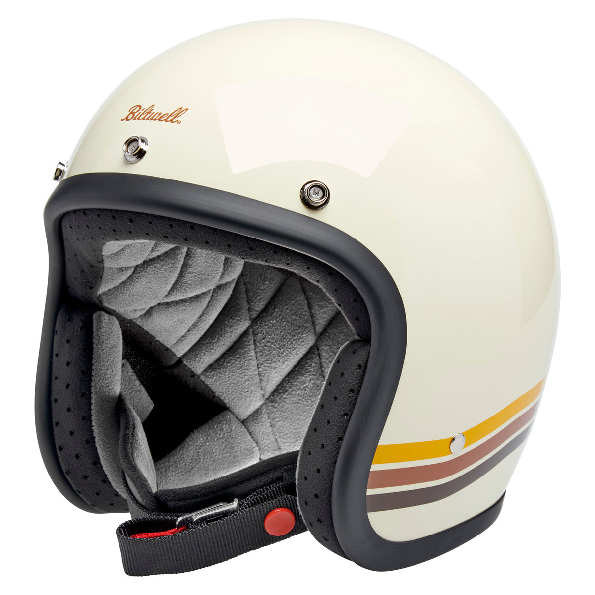 Biltwell Bonanza Spectrum Open Face Motorcycle Helmet
