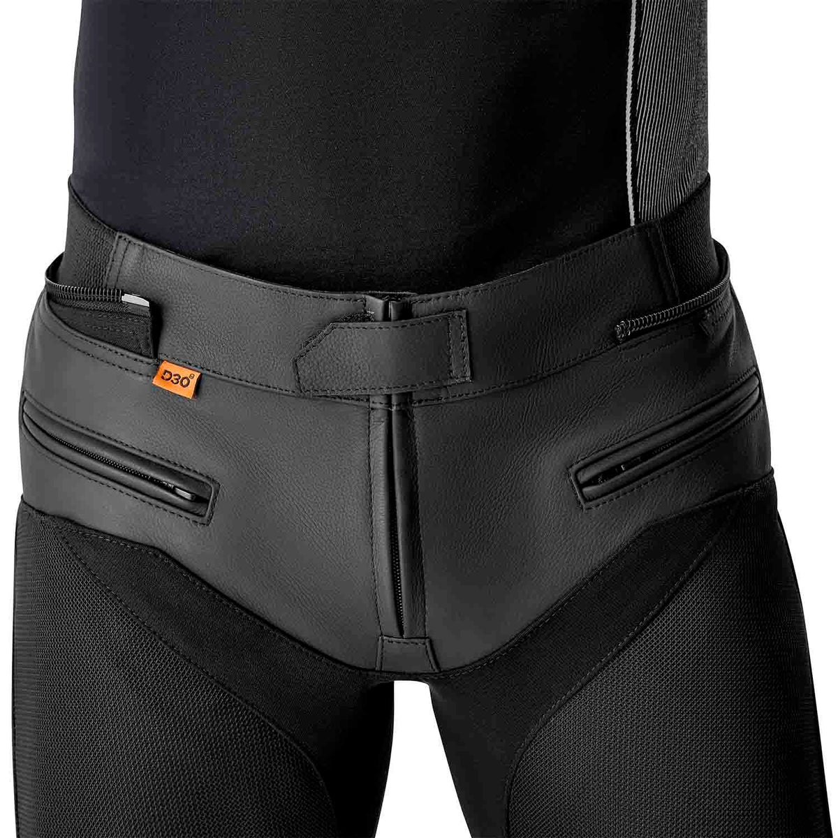 RST Moto Men's S1 D3O Mesh Leather Motorcycle Pants
