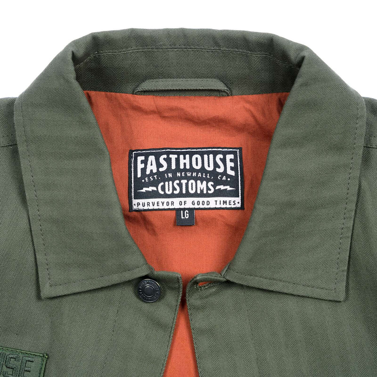 Fasthouse-Mens-Grafter-Chore-Coat-thyme-detail