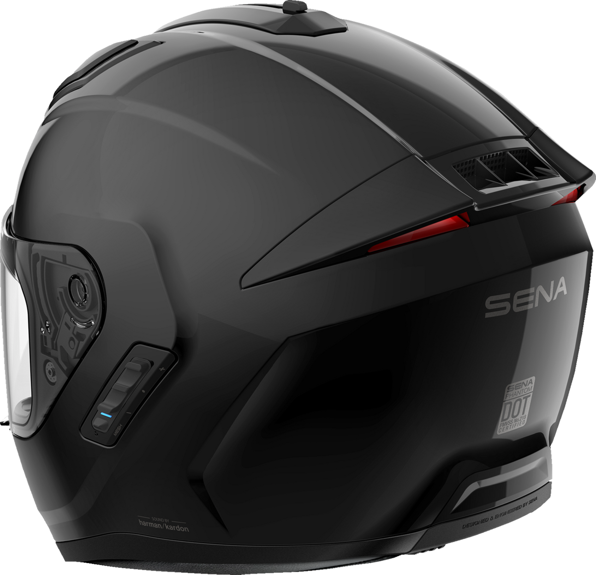 Sena Phantom FF Mesh COM Full Face Smart Motorcycle Bluetooth Helmet