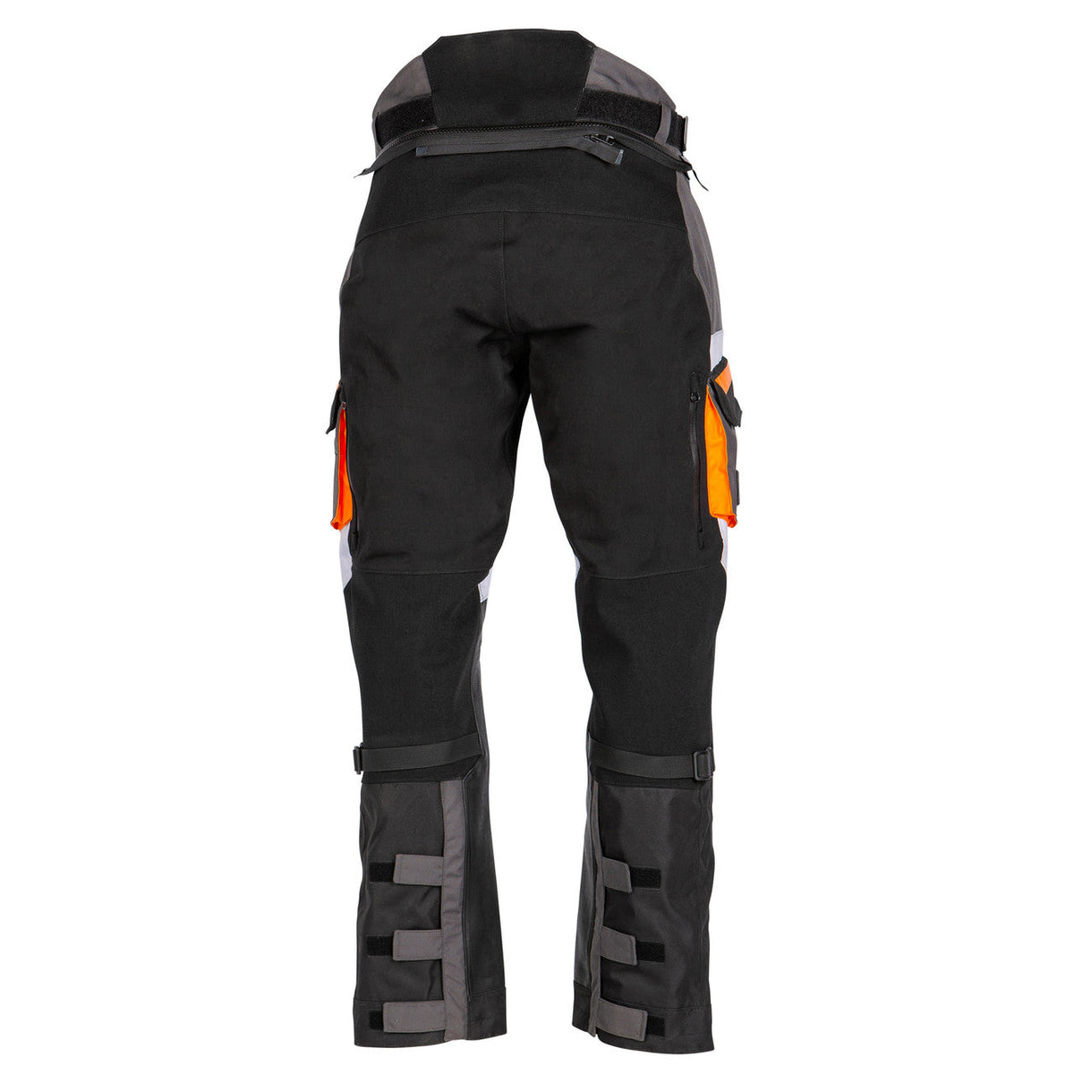 Tour-Master-Highlander-Waterproof-Pants-Black-orange-back-view