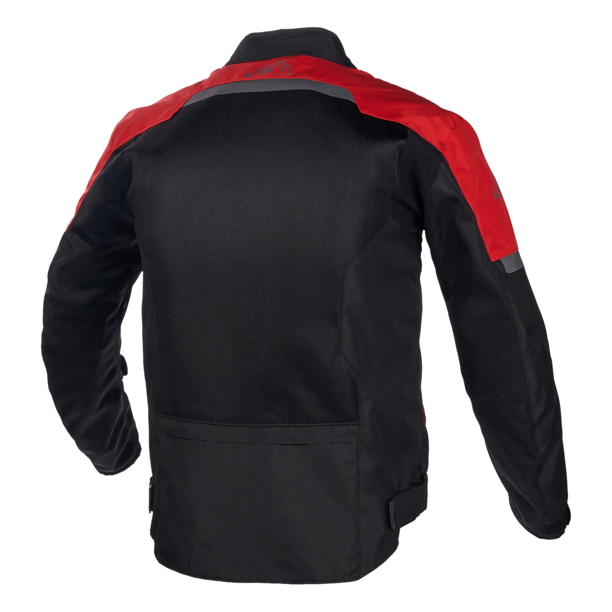 Tour-Master-Draft-Air-2.0-Motorcycle-Jacket-Red-Black-back-view
