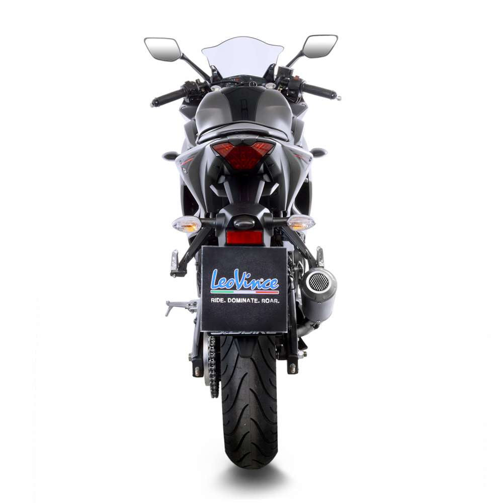 LeoVince-LV-10-Slip-On-Stainless-Steel-Muffler-Yamaha-YZF-R3-2015-2021