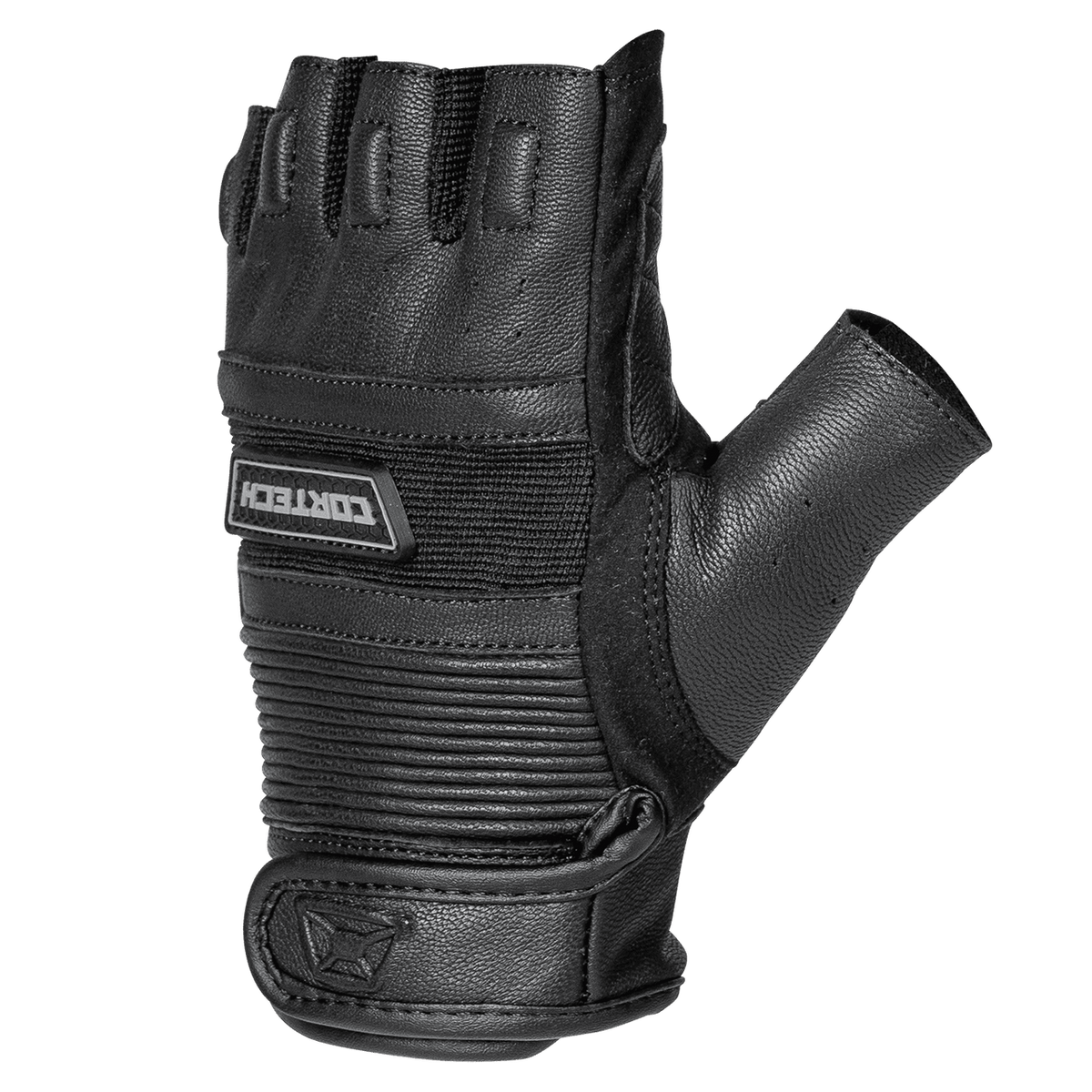 Cortech-Flip-Off-Fingerless-Leather-Motorcycle-Gloves-side
