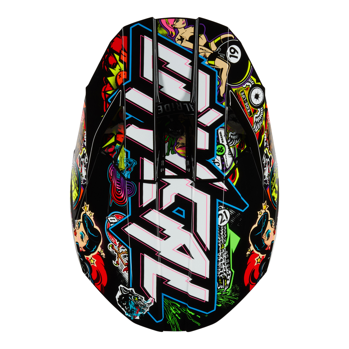 O'Neal 3 SRS Crank MX Motorcycle Helmet
