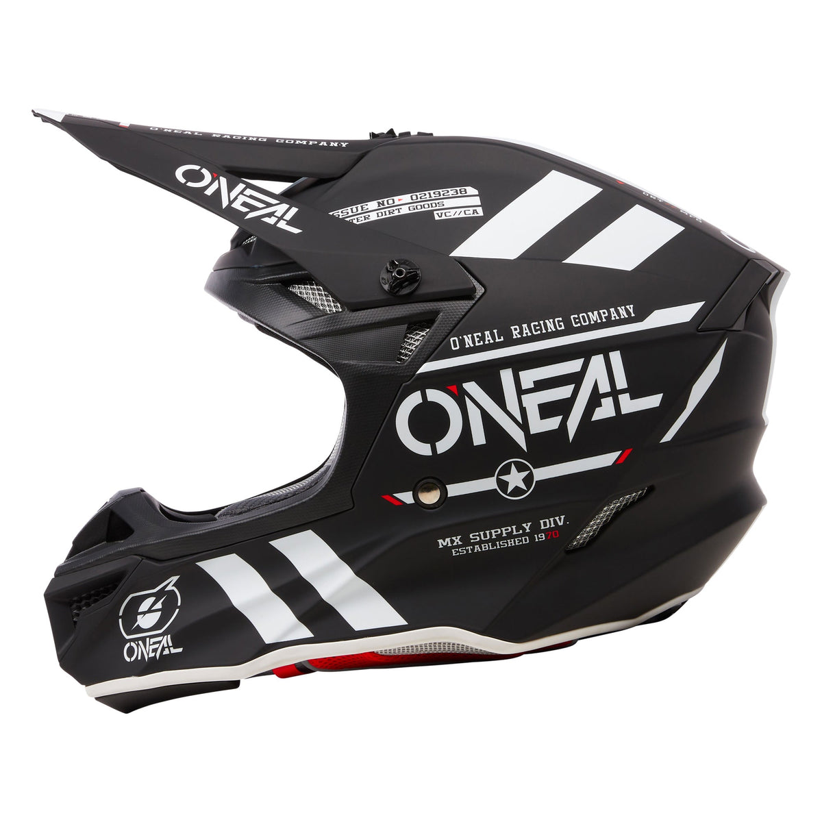 O'Neal 5 SRS Warhawk MX Motorcycle Helmet