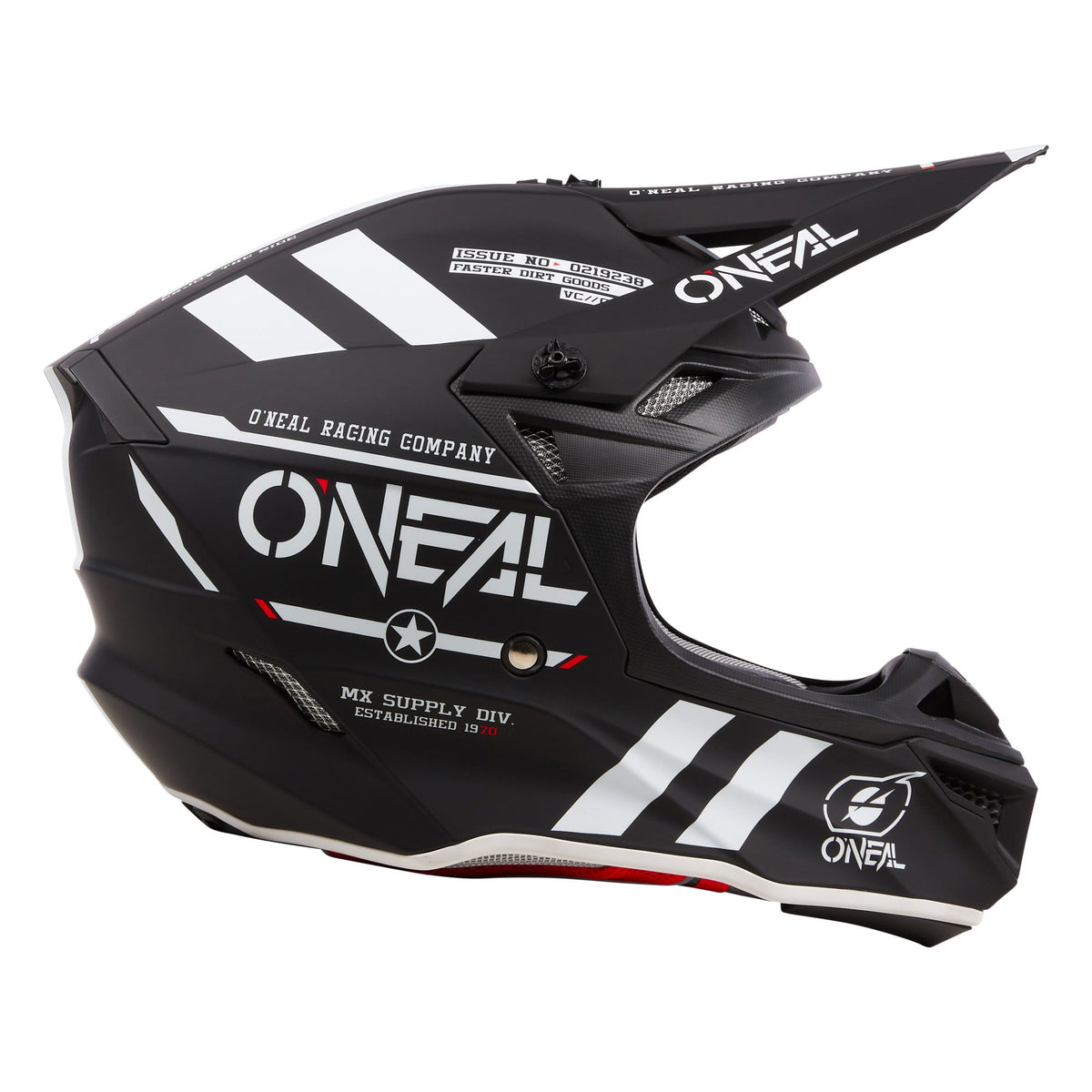 O'Neal 5 SRS Warhawk MX Motorcycle Helmet