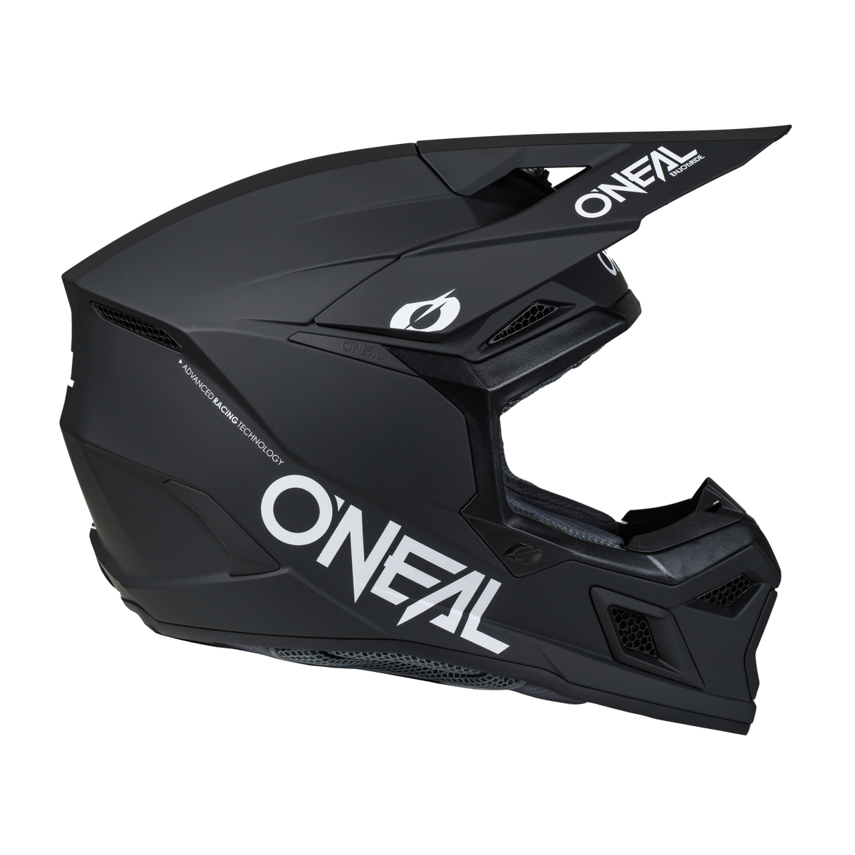 O'Neal 3 SRS Classic Black MX Motorcycle Helmet