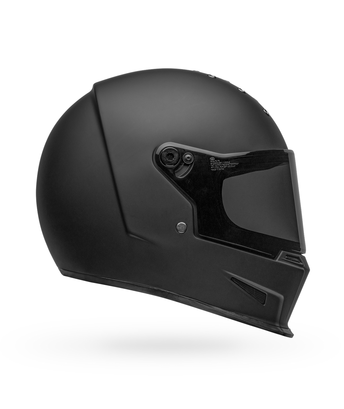 Bell Eliminator Solid Full Face Motorcycle Helmet - Side Profile View