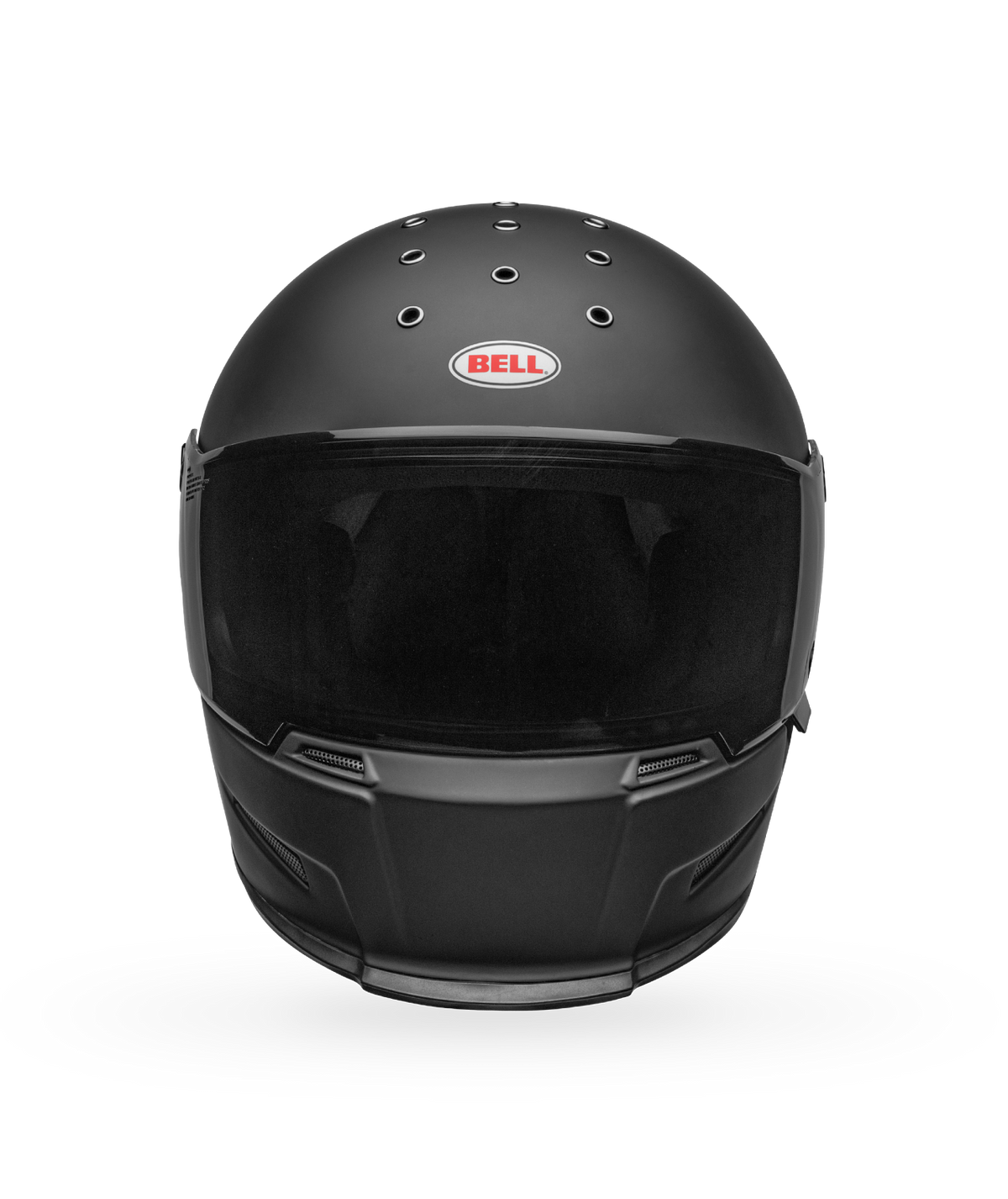 Bell Eliminator Solid Full Face Motorcycle Helmet - Top Aerodynamic View