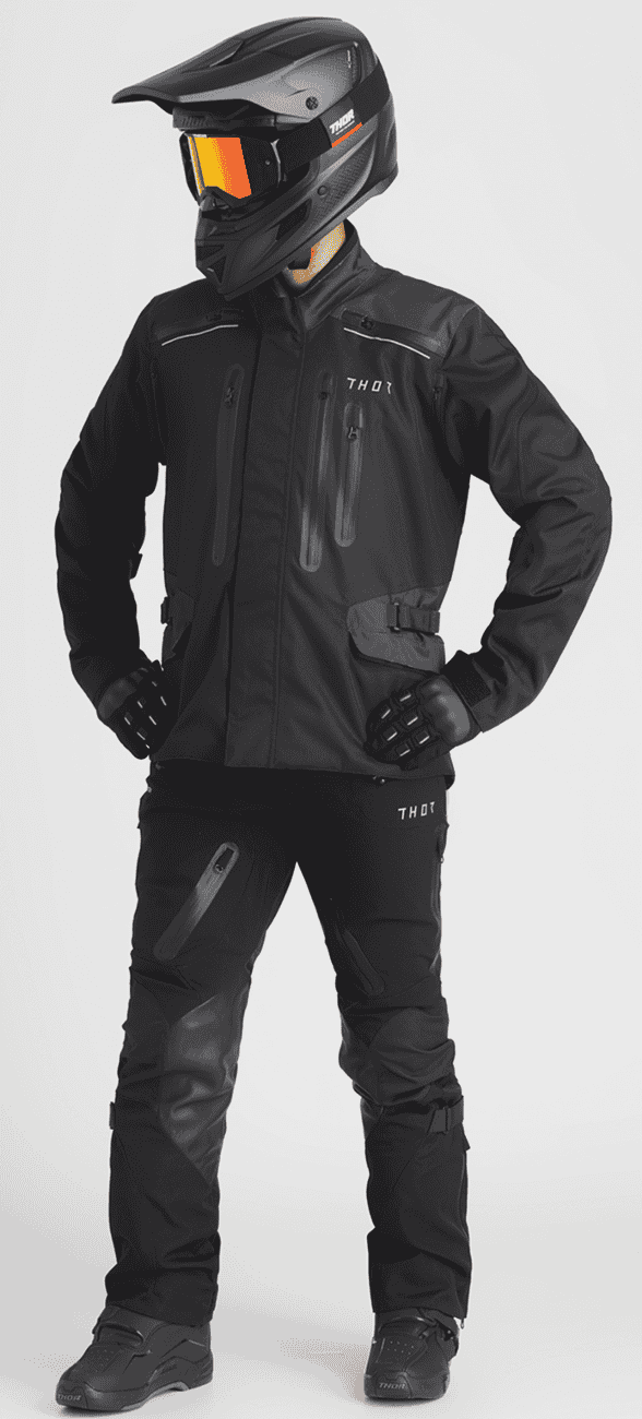 Thor Men's Range Motorcycle Textile Jacket