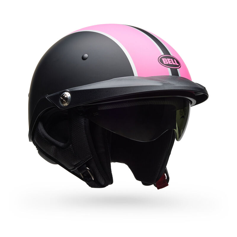 Bell Pit Boss Pinned Half Face Motorcycle Helmet - Interior Padding & Lining View