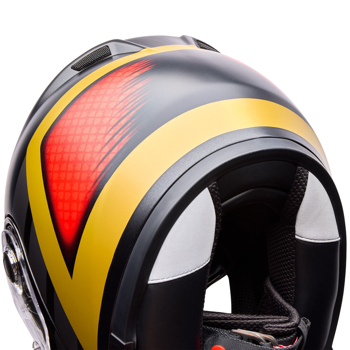 Bell SRT Good Ride Modular Motorcycle Helmet - Angle & Detail View 8