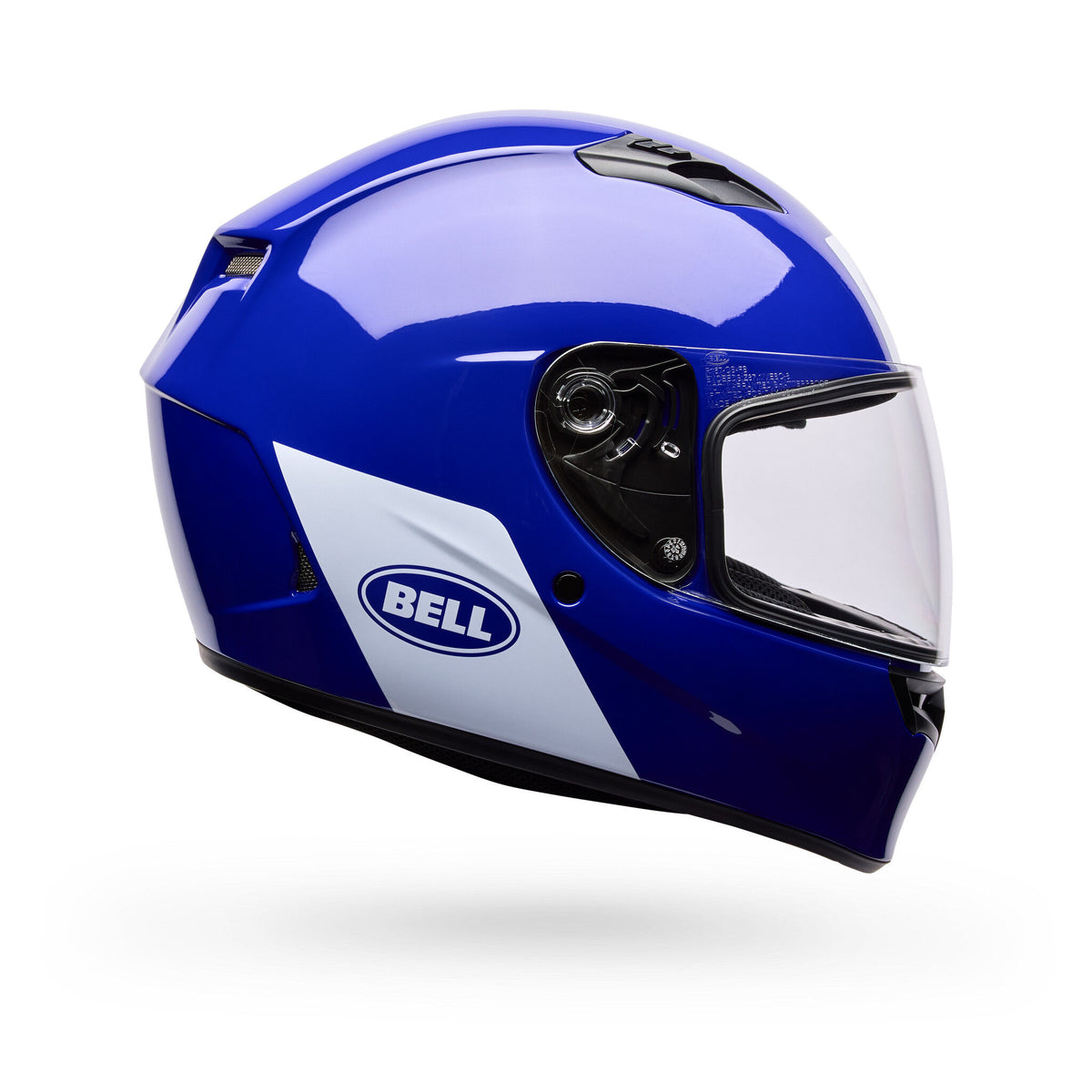 Bell Qualifier Clip Full Face Motorcycle Helmet - Angle & Detail View 11