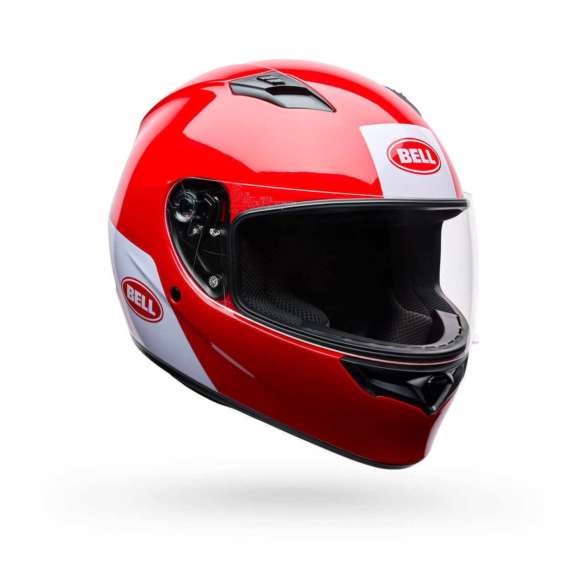 Bell Qualifier Clip Full Face Motorcycle Helmet - Angle & Detail View 7