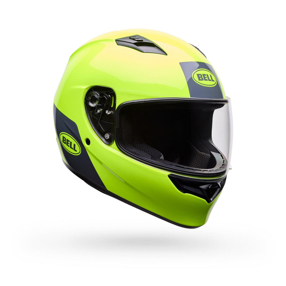 Bell Qualifier Clip Full Face Motorcycle Helmet - Angle & Detail View 17