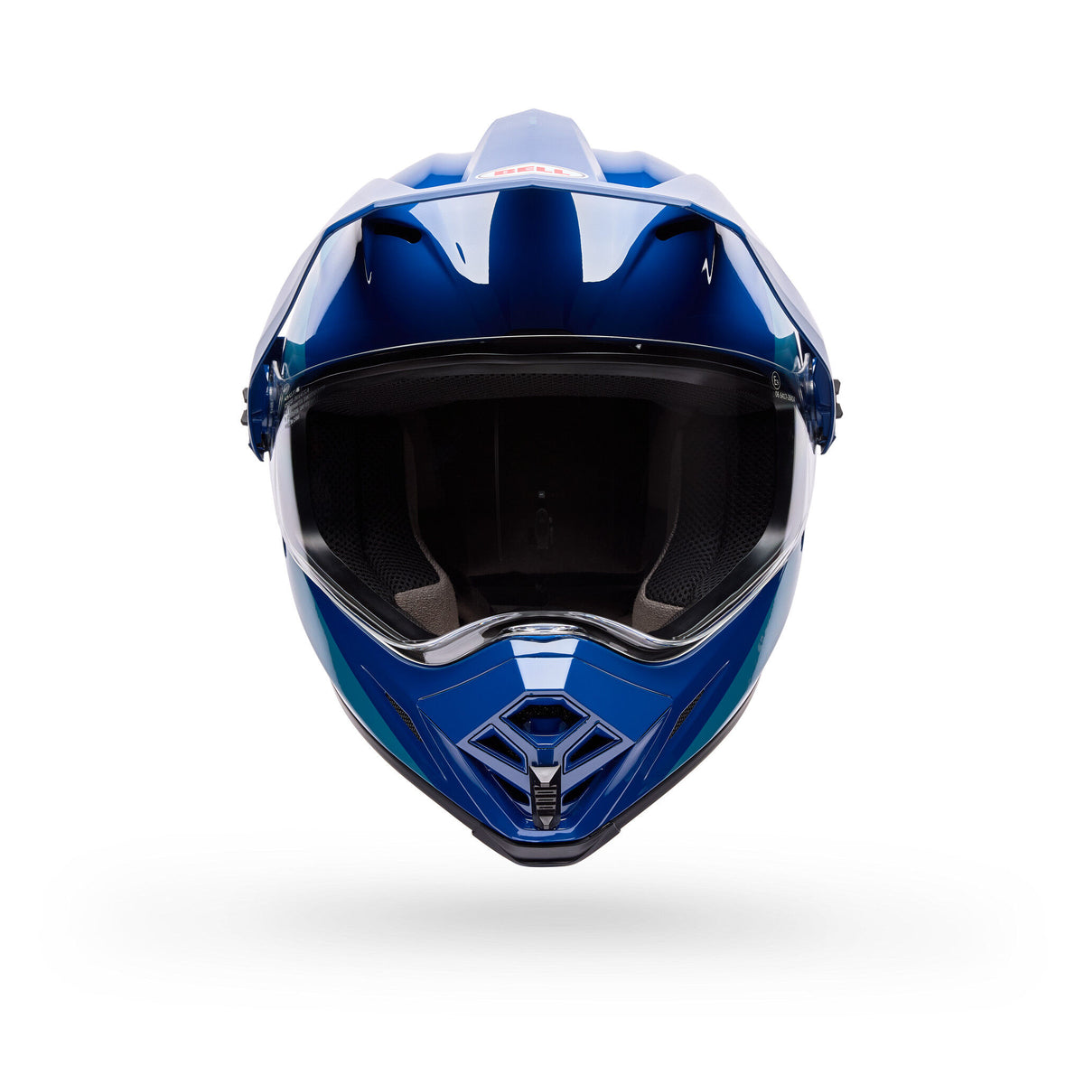 Bell MX-9 Adventure Mips Motion Motorcycle Helmet - Angle & Detail View 10