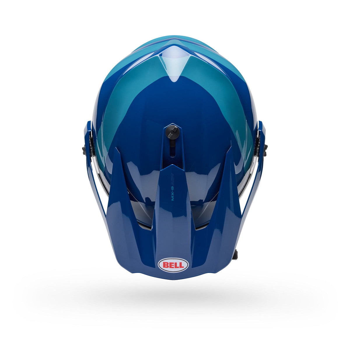 Bell MX-9 Adventure Mips Motion Motorcycle Helmet - Angle & Detail View 12