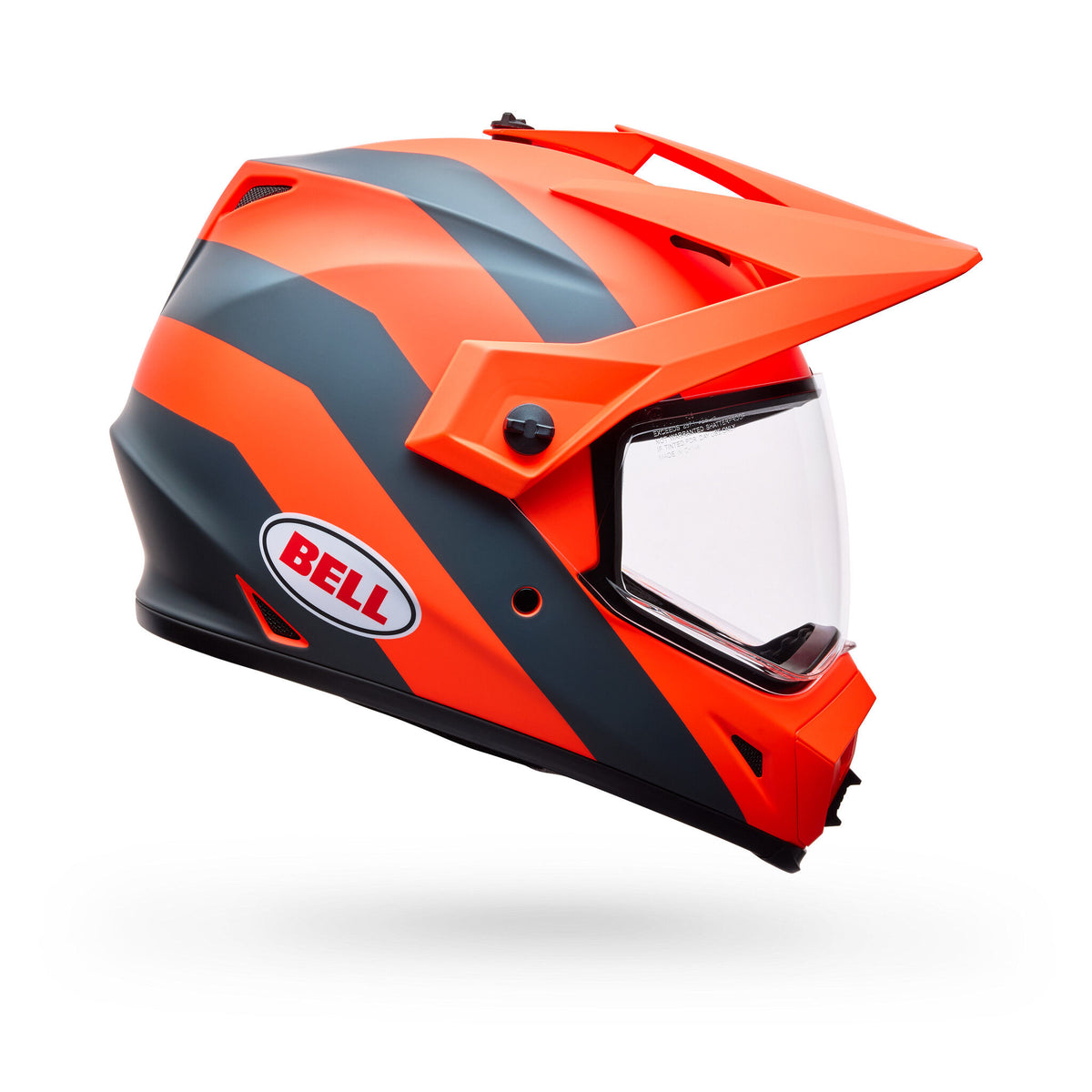 Bell MX-9 Adventure Mips Motion Motorcycle Helmet - Side Profile View