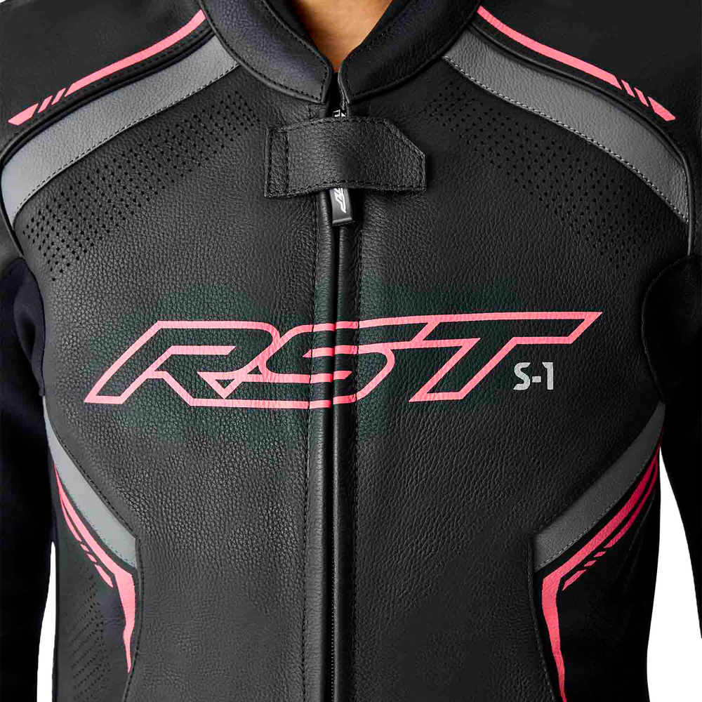 RST Moto Women's S1 D30 Leather Motorcycle Jacket - Detail 
