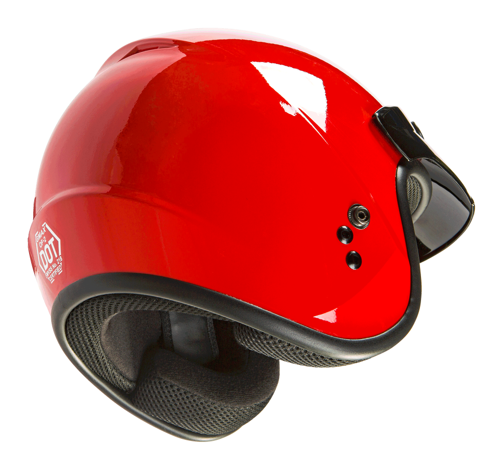 Gmax GM-32 Solid Open Face Motorcycle Helmet