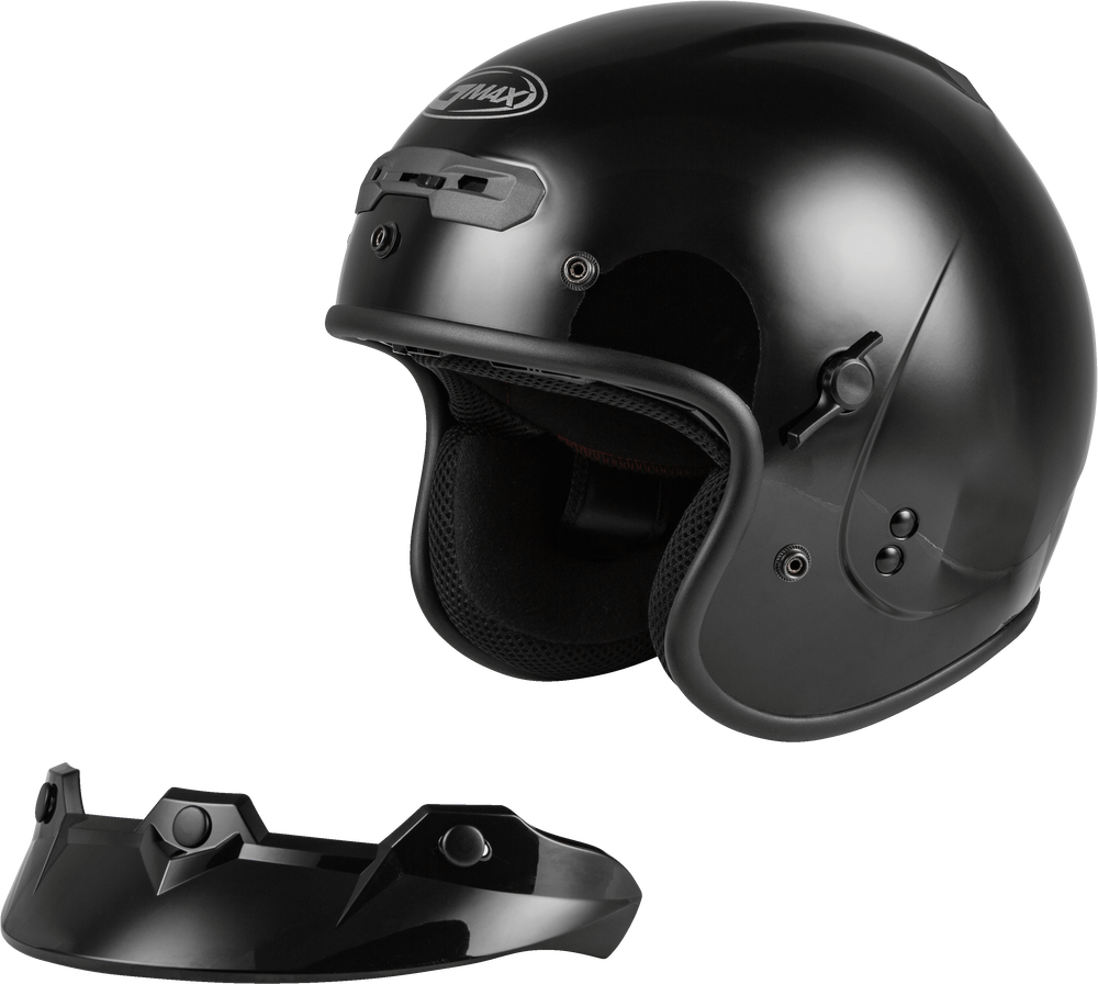 Gmax GM-32 Solid Open Face Motorcycle Helmet