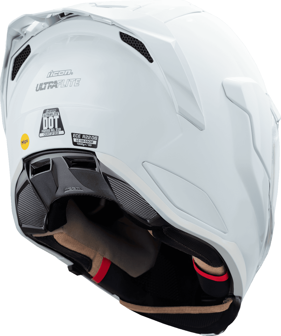 Icon Ultraflite Solid Full Face Motorcycle Helmet