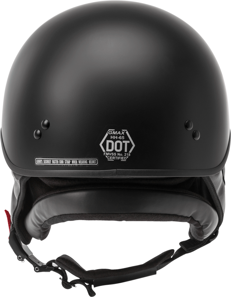 GMax HH 65 Solid Half Face Motorcycle Helmet