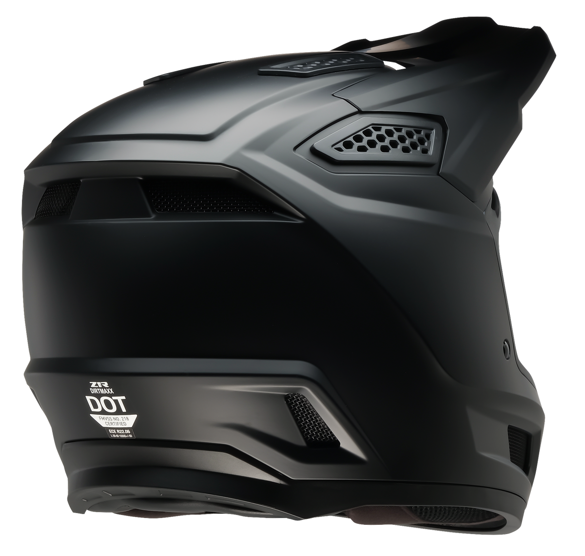 Z1R Dirt Maxx Vortex Solid MX Motorcycle Helmet