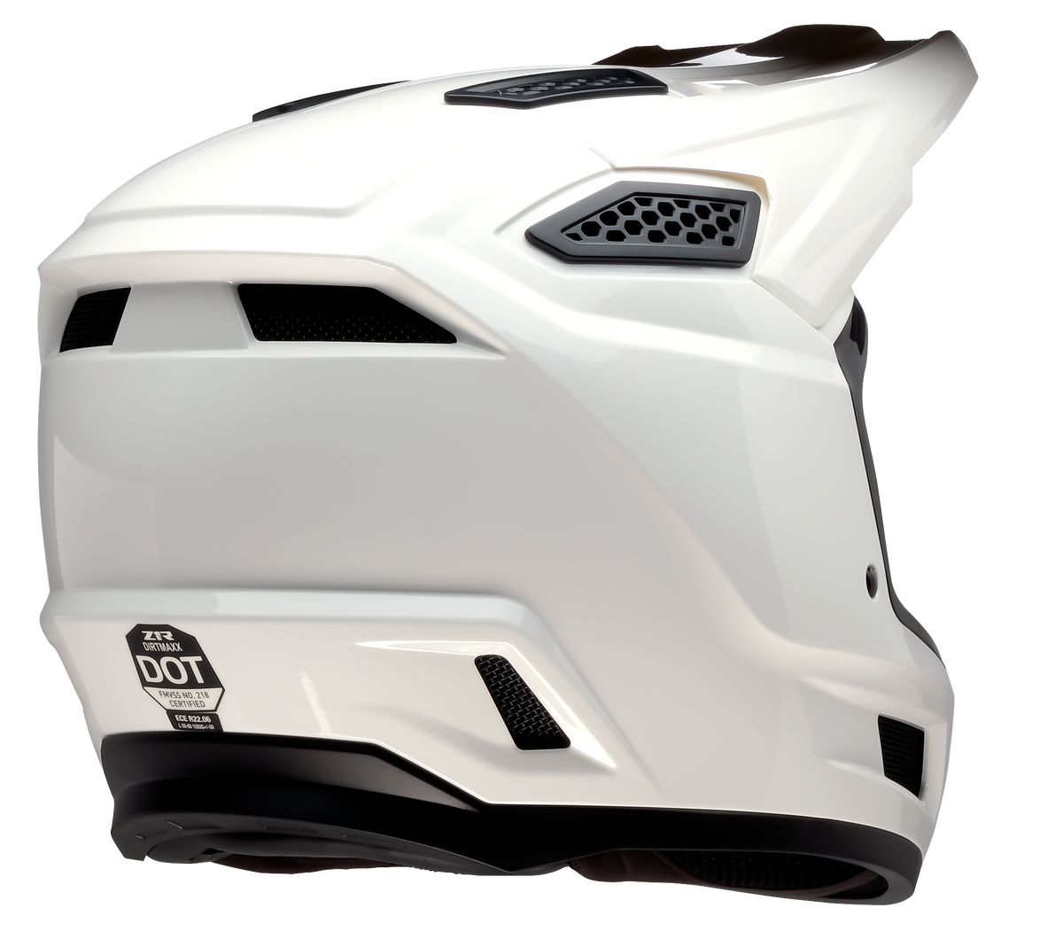 Z1R Dirt Maxx Vortex Solid MX Motorcycle Helmet