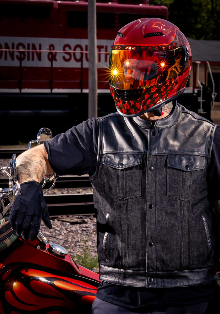 Icon Airflite Dark Rubatone Full Face Motorcycle Helmet