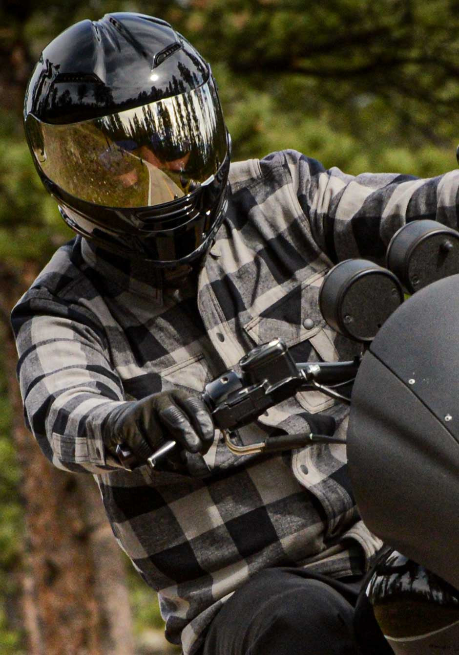 Icon Airflite Dark Rubatone Full Face Motorcycle Helmet