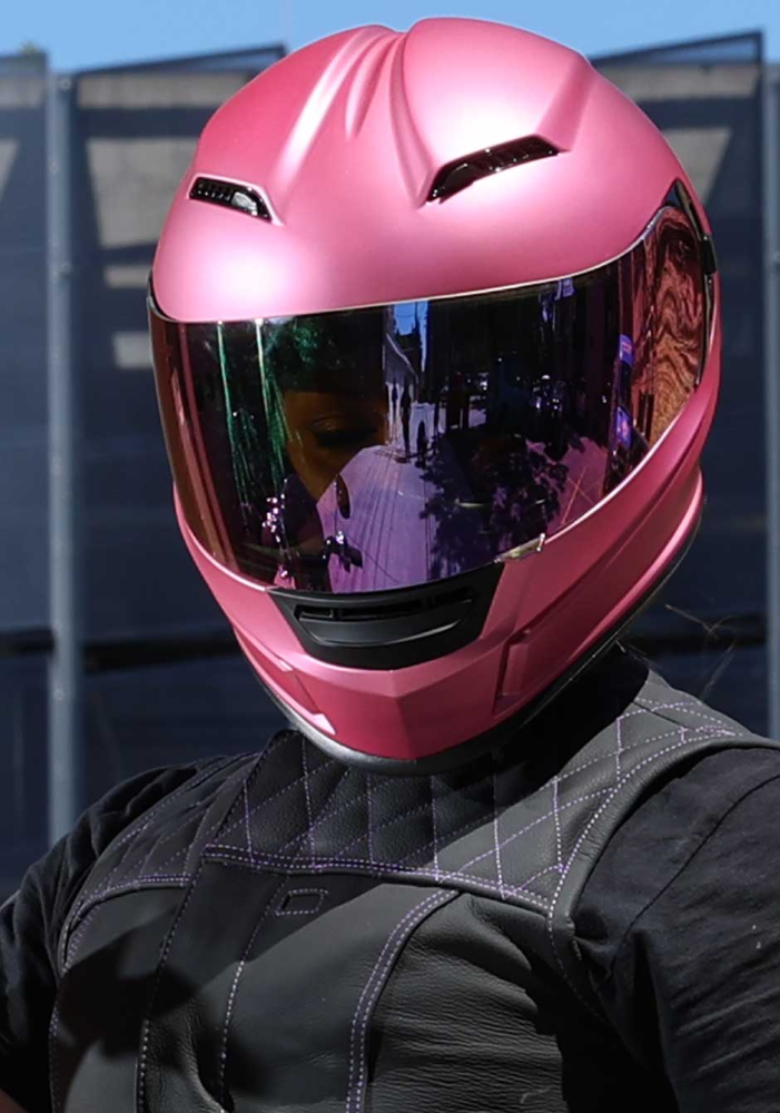 Icon Airflite Dark Rubatone Full Face Motorcycle Helmet