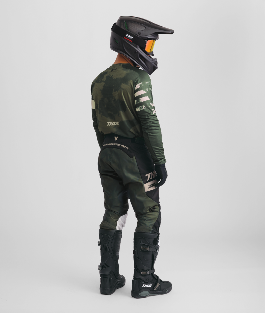 Thor Men's Launchmode Bleach MX Motorcycle pants