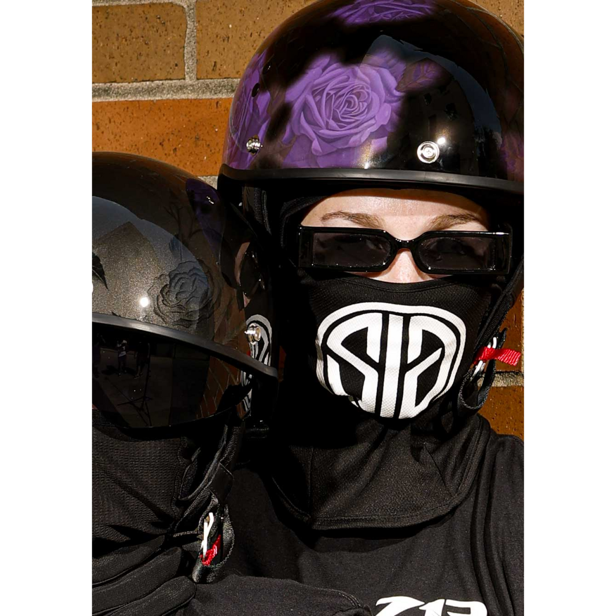 Z1R Vagrant NC Rose Half Face Motorcycle Helmet