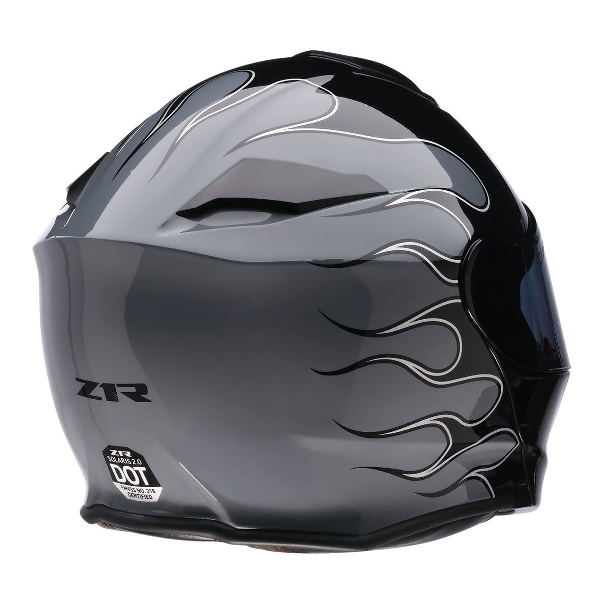 Z1R Solaris 2.0 Flame Modular Motorcycle Helmet