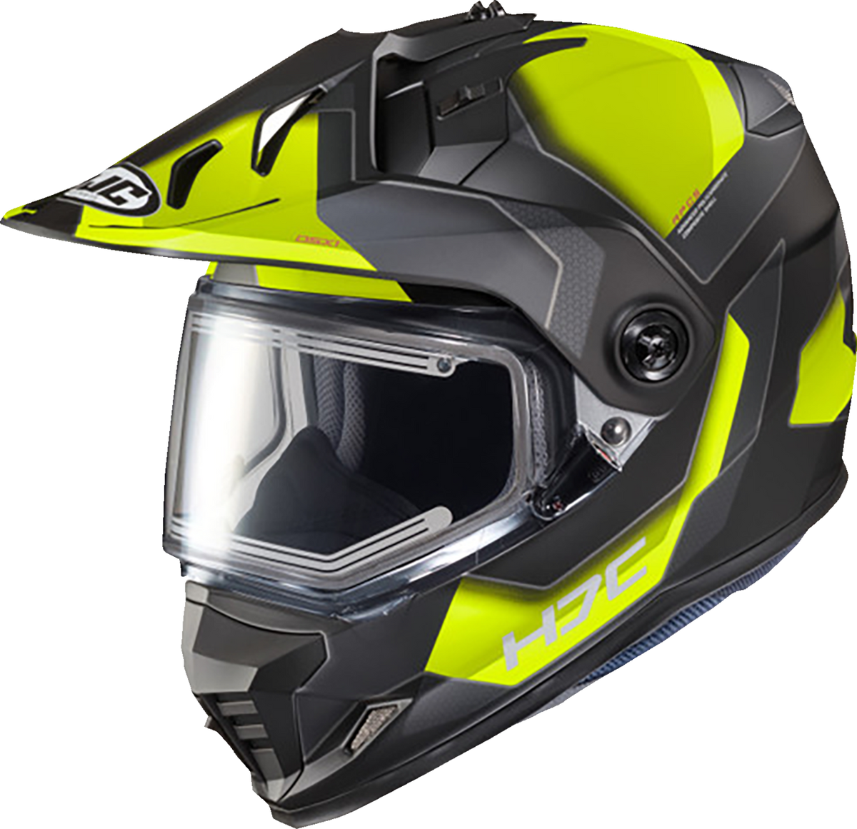 HJC DS-X1 Synergy Electric Snow Dual Sport Motorcycle Helmet