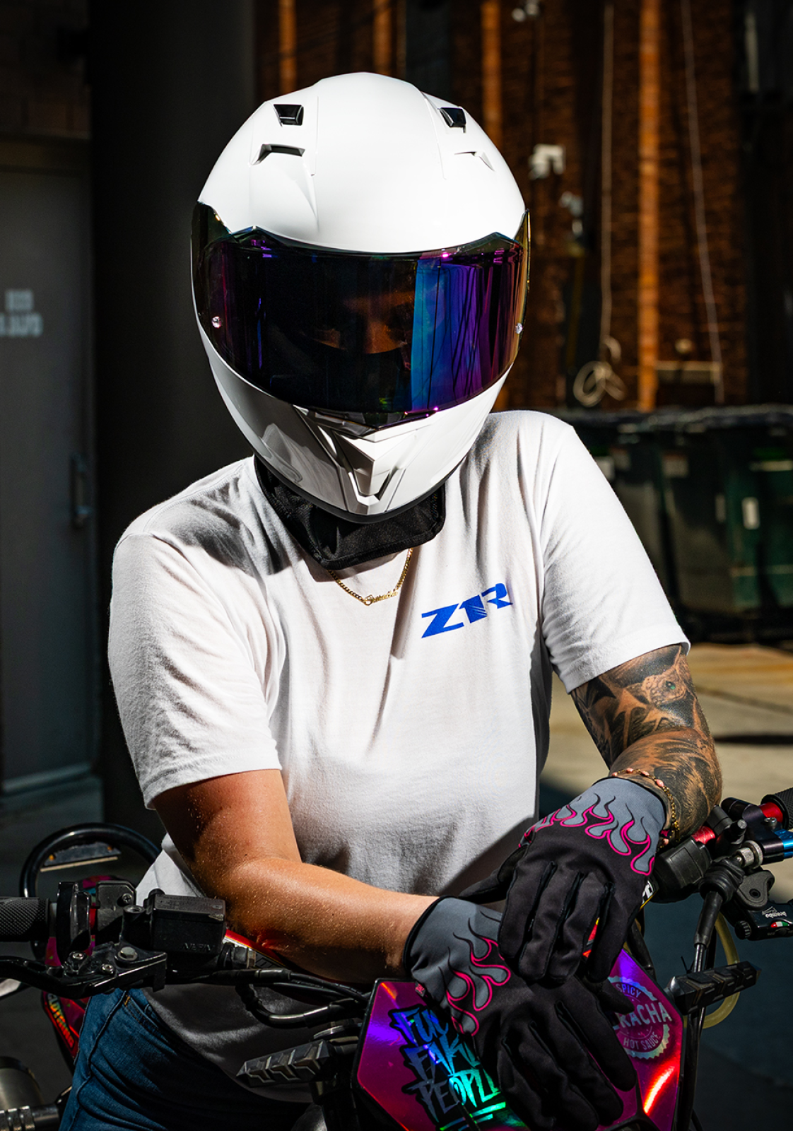 Z1R Talon Solid Full Face Motorcycle Helmet