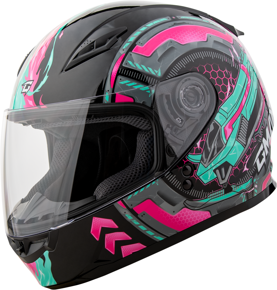 Gmax GM-49Y Youth Charge Full Face Motorcycle Helmet