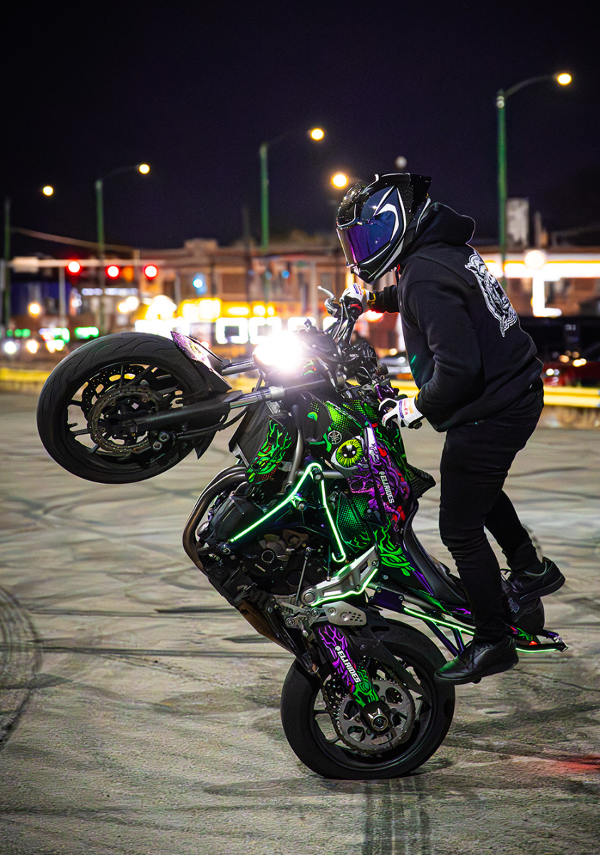 Z1R Talon Nighthawk Full Face Motorcycle Helmet