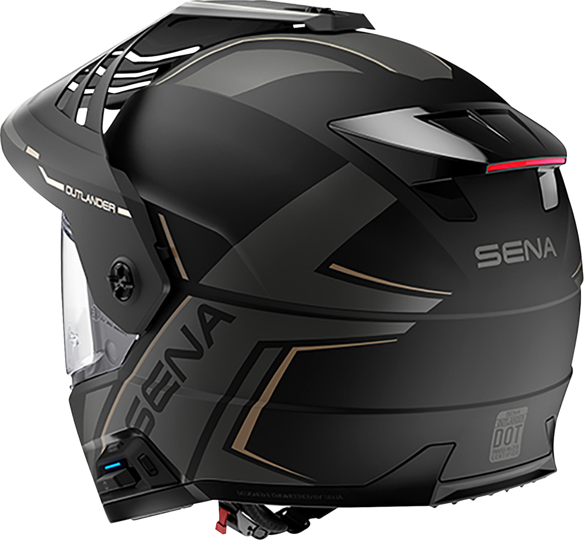 Sena Outlander Dual Sport Bluetooth Smart Motorcycle Helmet