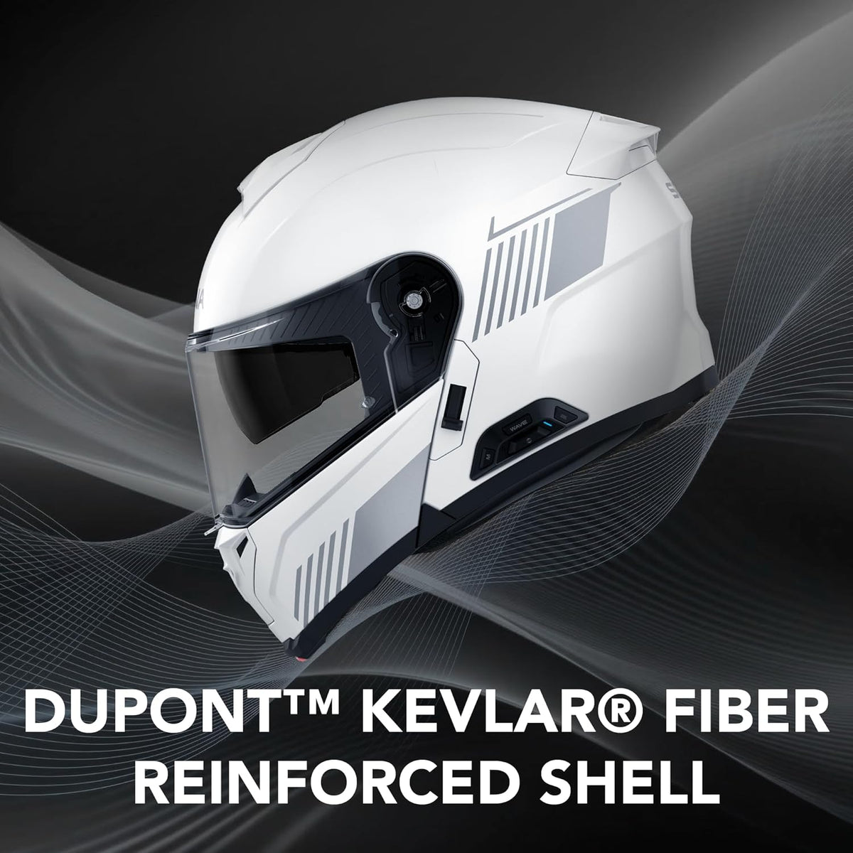 Sena Specter Modular Smart Communication Motorcycle Helmet w/ Mesh Intercom by Harmon Kardon