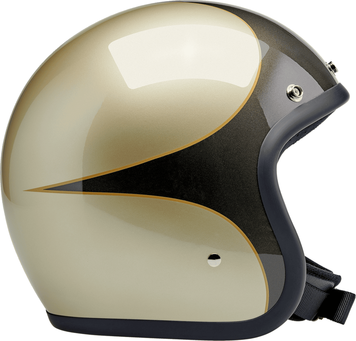 Biltwell Bonanza Scallop Open Face Motorcycle Helmet