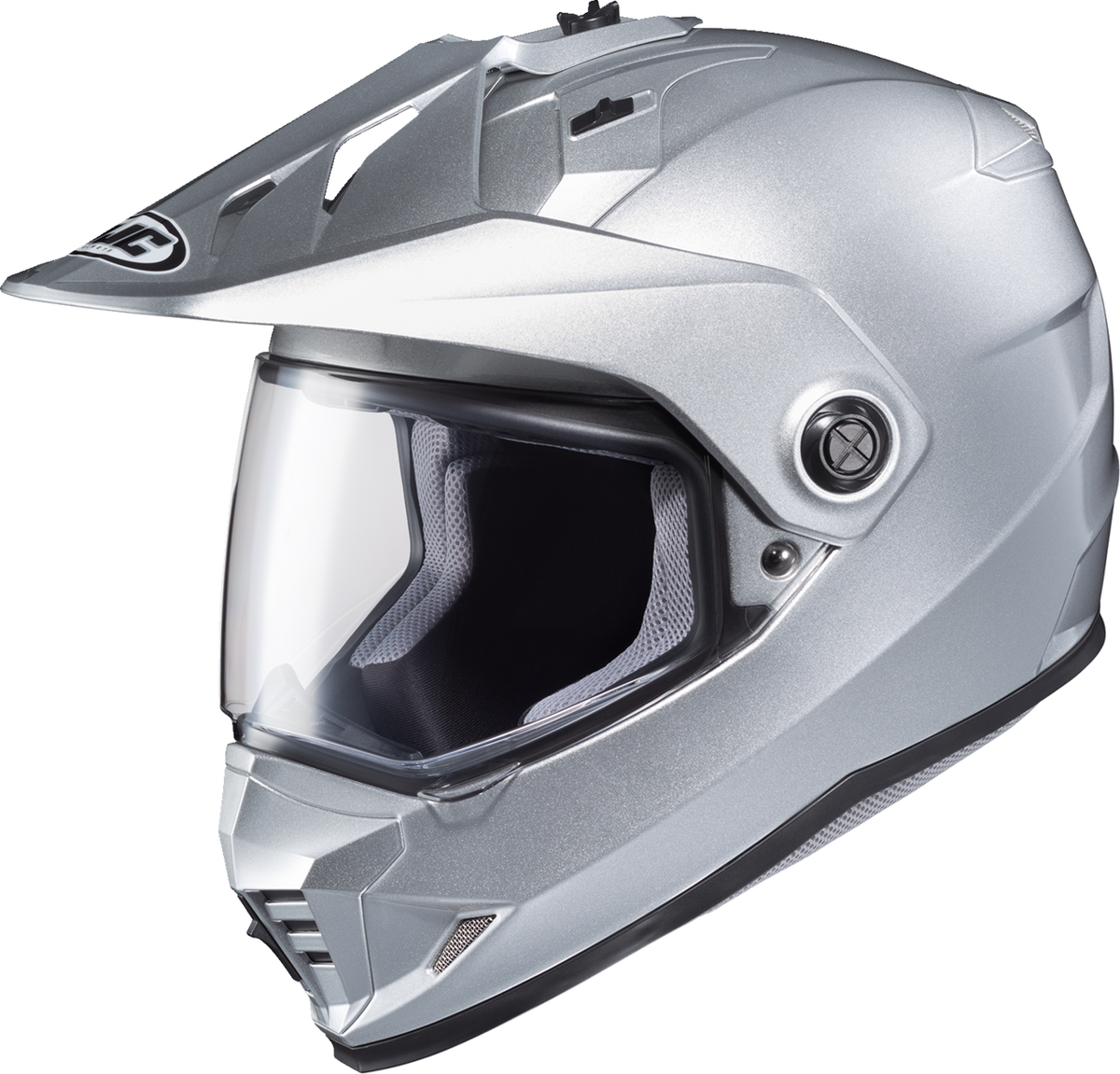 HJC DS-X1 Solid Dual Sport Motorcycle Helmet