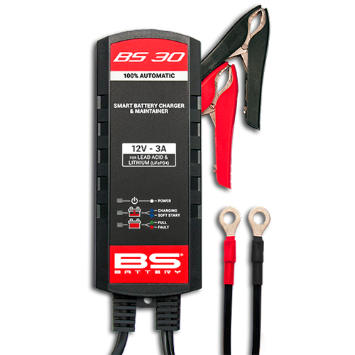 BS Battery BS30 Smart Battery Charger & Maintainer0