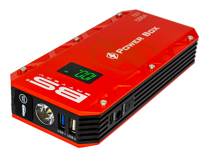 BS Battery PB-02 Jump Starter Booster Power Box